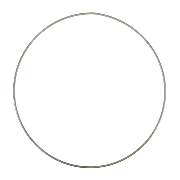 Craft Hoops: Wire: Circle: 25cm: Silver