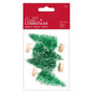 Create Christmas Snow Tipped Mini Trees (4pk)