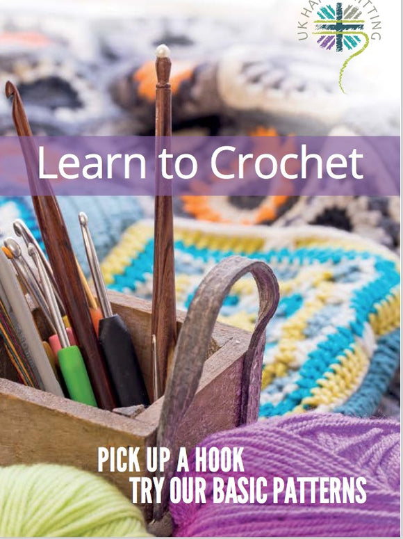 UK Hand knitting - Learn To Crochet Booklet