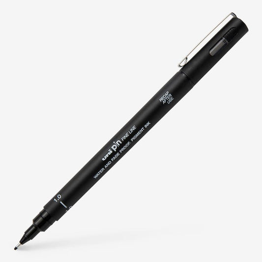 Uni Pin Fine Liner Black 1.0mm