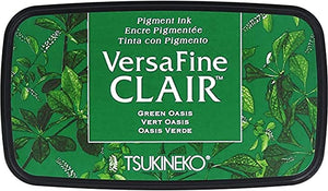 Tsukineko VersaFine Clair Green Oasis Ink Pad