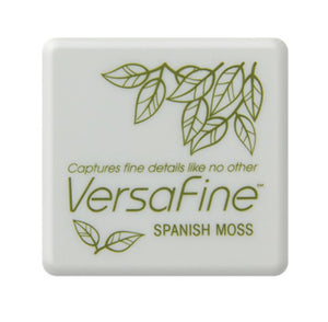 Tsukineko VersaFine Pigment Mini Ink Pad-Spanish Moss