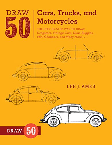 Draw 50 - Cars, Trucks and Motorcycles