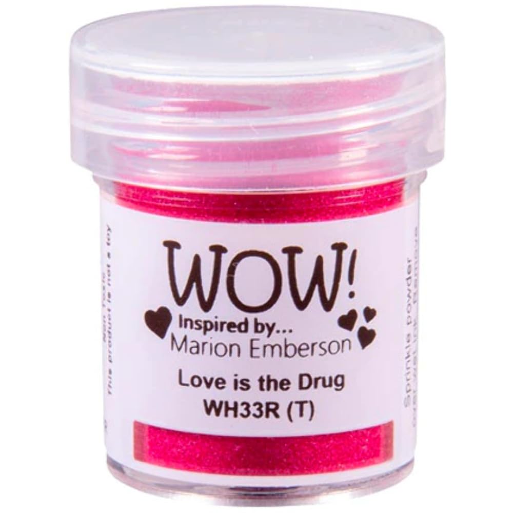 Embossing Powder Love Is A Drug