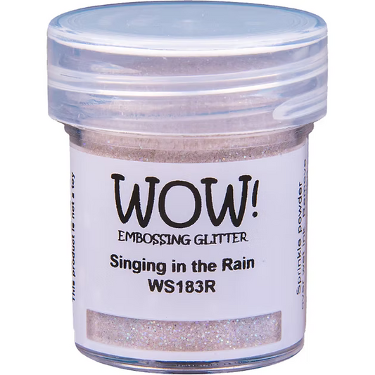 Embossing Powder Singing In The Rain
