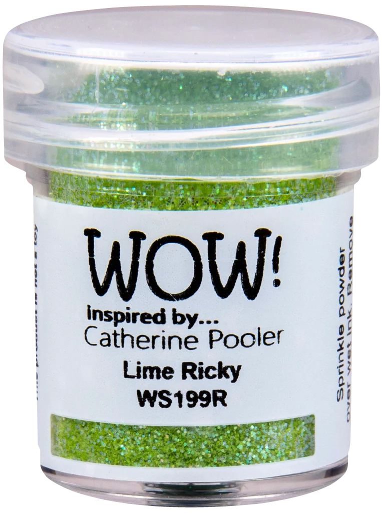 Embossing Powder Lime Rickey