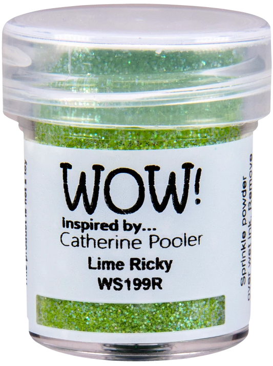 Embossing Powder Lime Rickey