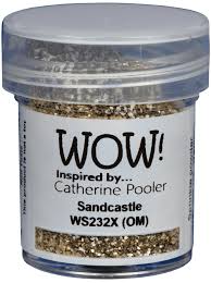 Embossing Powder Sandcastle
