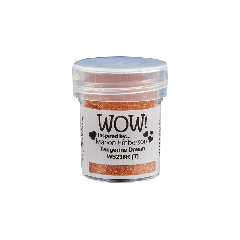 Embossing Powder Tangerine Dream