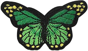 Iron & Sew on Motif - Butterfly (Green)