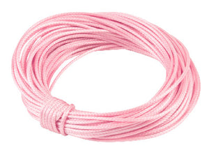 1mm Waxed Cord - 5 Metres - Light Pink