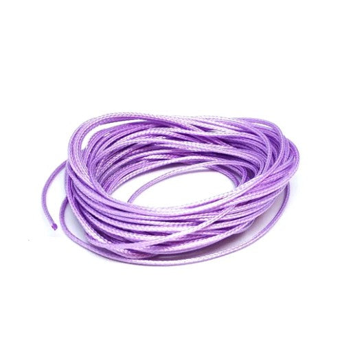 1mm Waxed Cord - 5 Meter's - Lilac