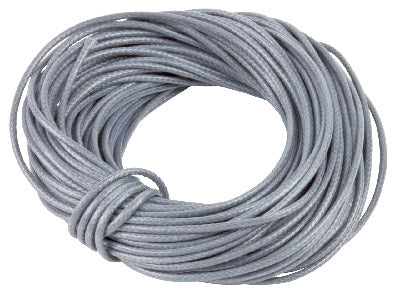 1mm Waxed Cord - 5 Meter's - Grey