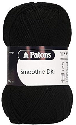 Patons Smoothies - DK - Black