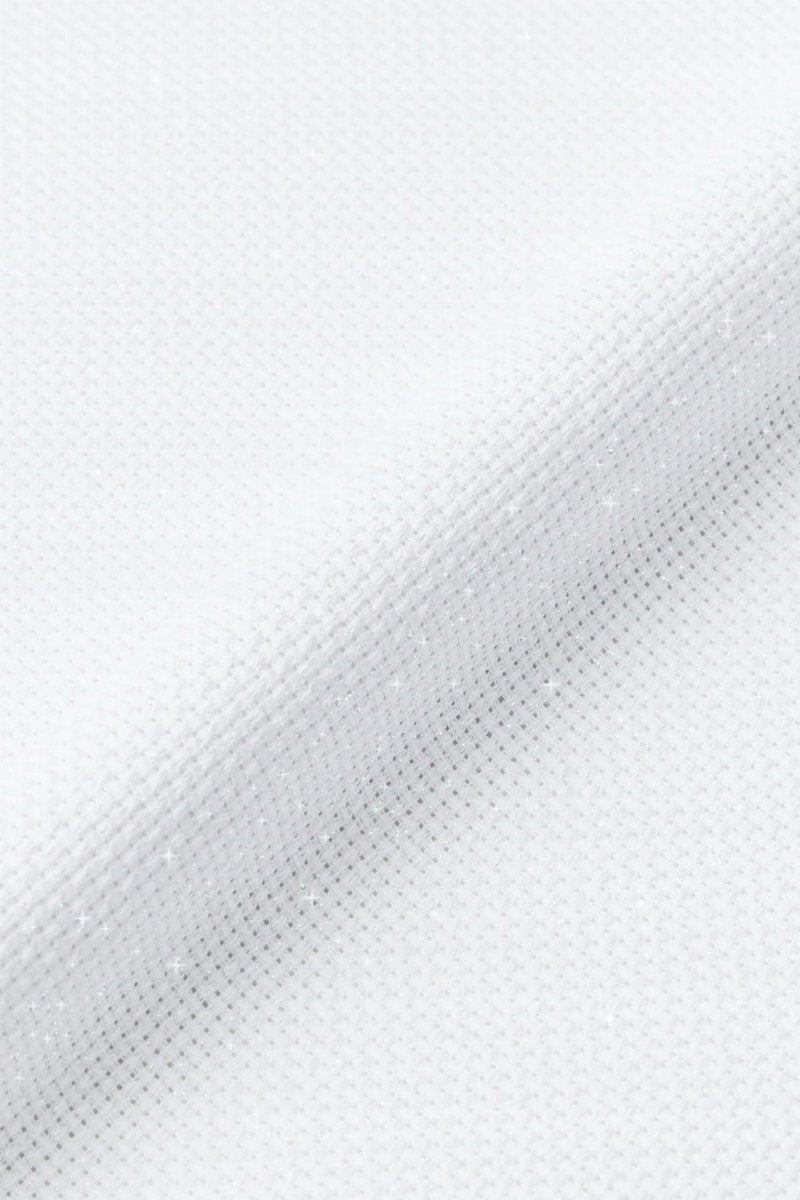Aida Iridescent 14CT 38.1cm x 45.7cm - Blanc