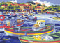 Paint By Numbers Mediterranean Fishing Boats