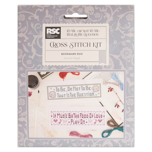 RSC Cross Stitch Bookmark Kit - Love and Tragedy