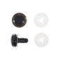 Trimits Toy Eyes Brown Glitter 12mm 6pc