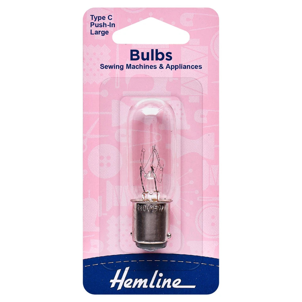 Hemline Sewing Machine Bulb Large Bayonet
