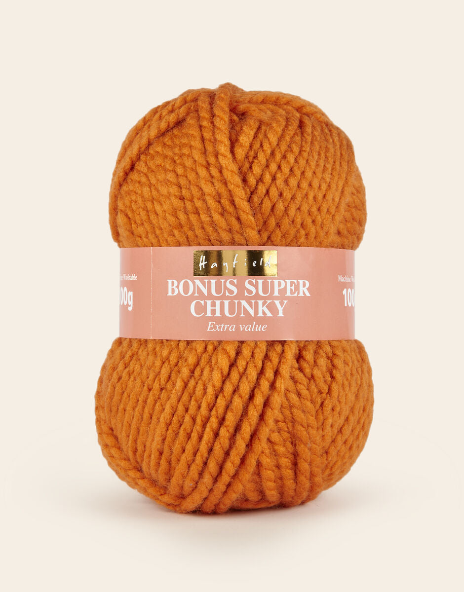 Hayfield Bonus Super Chunky - Burnt Orange