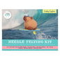 Needle Felting Kit - Surfing Capybara