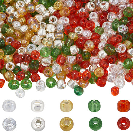 Christmas Seed Beads - 4mm