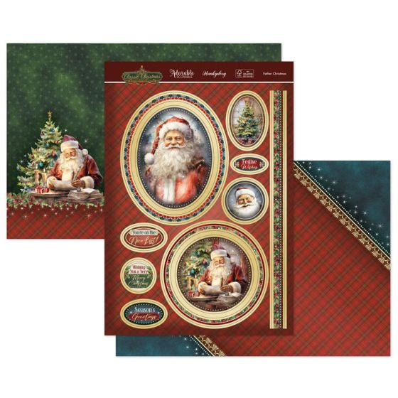 Father Christmas Luxury Topper Set