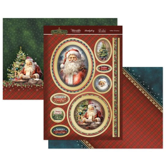 Father Christmas Luxury Topper Set