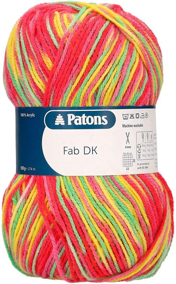 Patons Fab - DK - Clown Colour