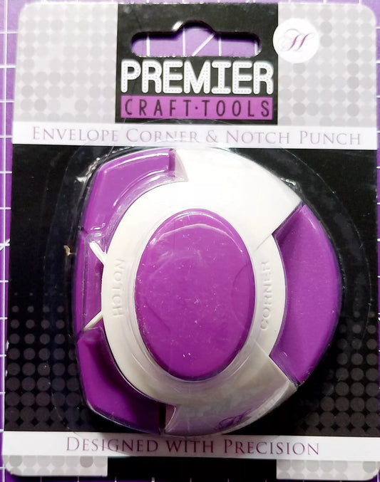 Premier Craft Tools Envelope Corner & Notch Punch