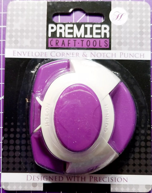 Premier Craft Tools Envelope Corner & Notch Punch