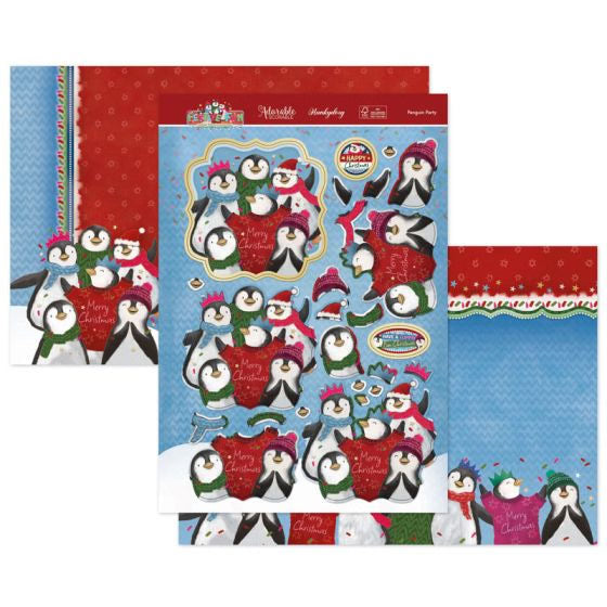 Peguin Party  Luxury Topper Set