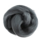 Natural Wool Roving: 10g: Dark Grey