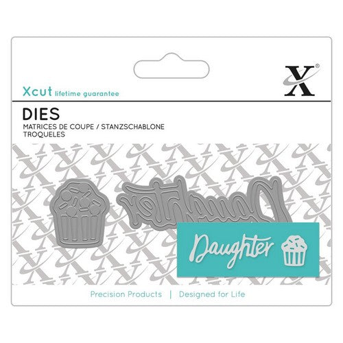 XCut Mini Sentiment Die - Daughter (2pcs)