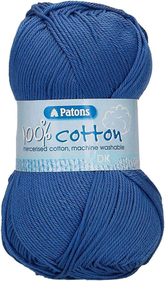 Patons 100% Cotton DK 100g - Delta