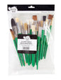 Creative House 25x Short Handle Brush Assortment