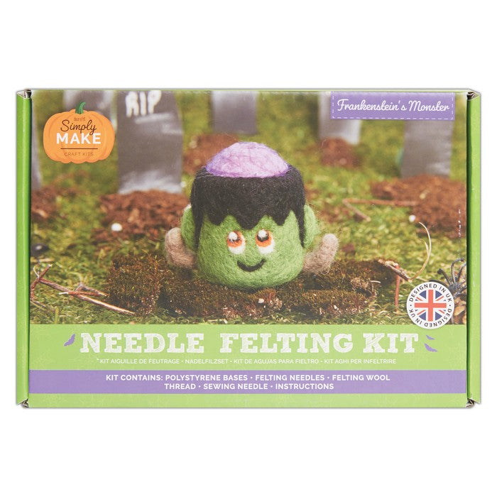 Needle Felting Kit - Frankenstein's Monster