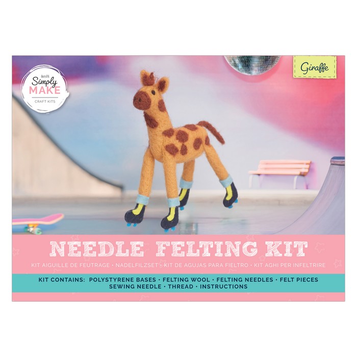 Needle Felting Kit - Giraffe