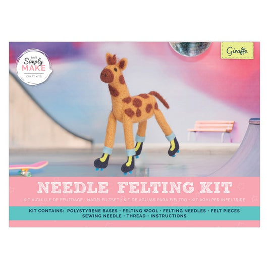 Needle Felting Kit - Giraffe