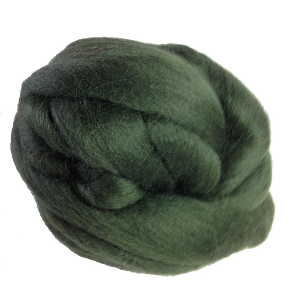 Merino Wool for Needle Felting 50g - Green