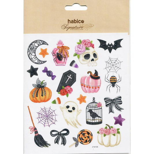 Glittered Stickers - Halloween