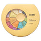 HIMI Semi-Moist Watercolour Set - 24 Colours in Pans + Brush (Yellow Case - Metallic Edition)