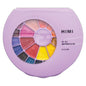 HIMI Semi-Moist Watercolour Set - 24 Colours in Pans + Brush (Purple Case Edition)