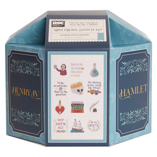 RSC - 12 Mini Cross Stitch Kits - Histories and Tragedies