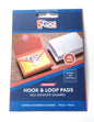 Hook & Loop Pads Self Adhesive Squares 19mm x 19mm (24 sets)