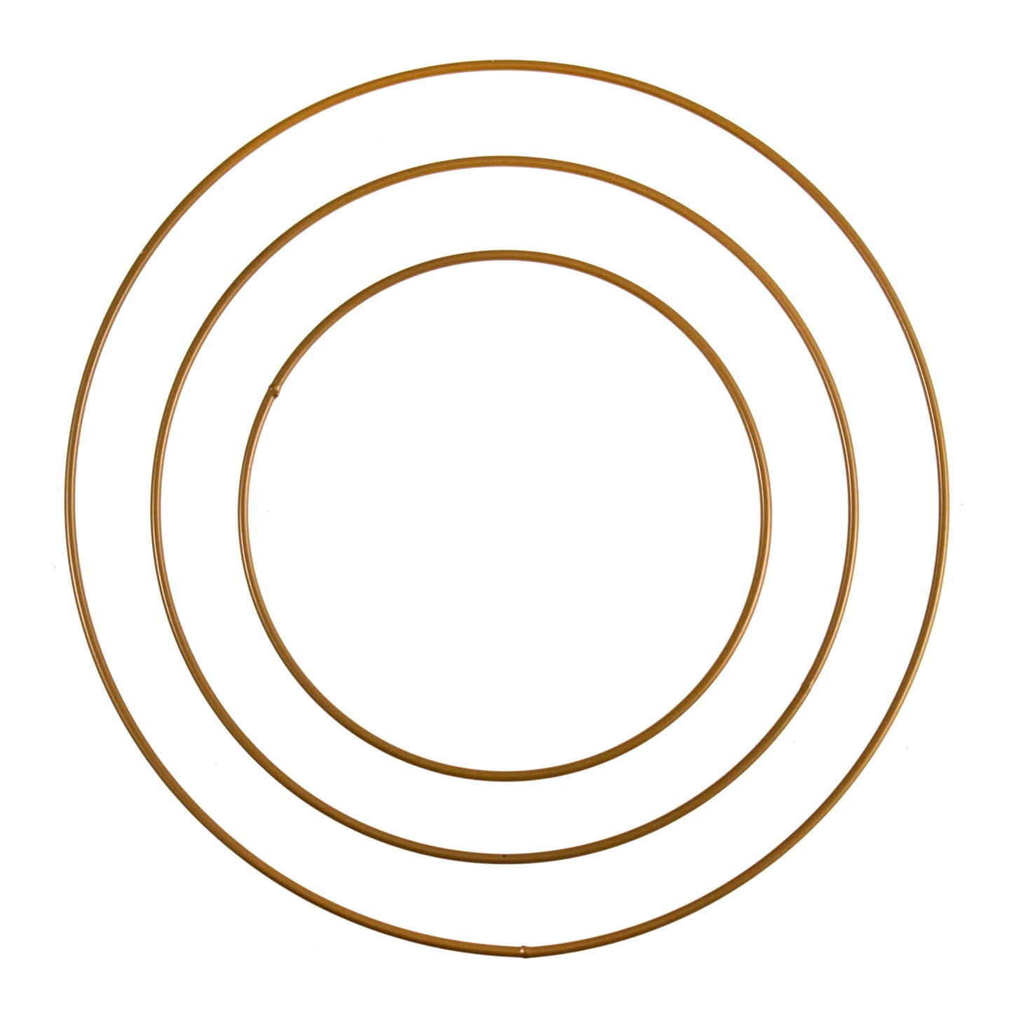 Craft Hoops: Wire: 15, 50 & 25cm: Gold