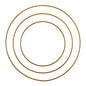 Craft Hoops: Wire: 15, 50 & 25cm: Gold