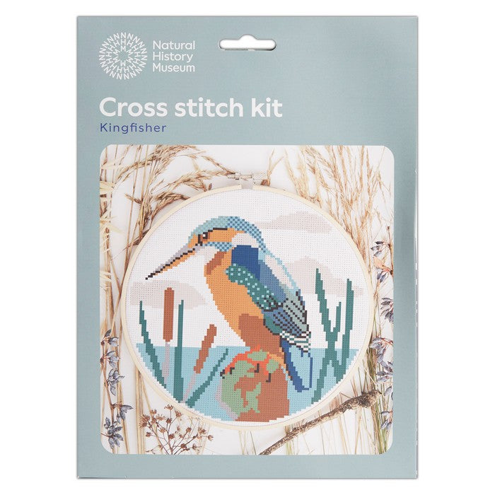 NHM - Cross Stitch -Kingfisher