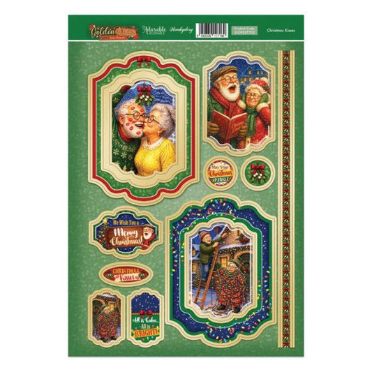 Golden Oldies - Festive Senior Moments Topper Set - Christmas Kisses