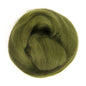 Natural Wool Roving: 10g: Lime